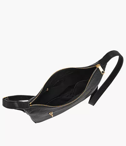Cecilia Leather Top Zip Crossbody Bag ZB1888001