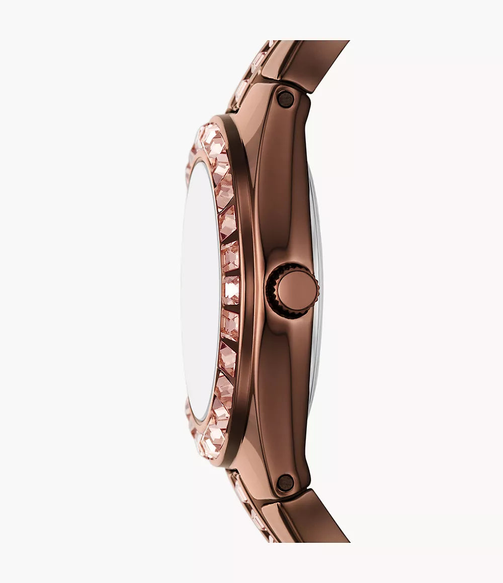Relic by Fossil Women's Queen's Court Crystal Watch ZR12195