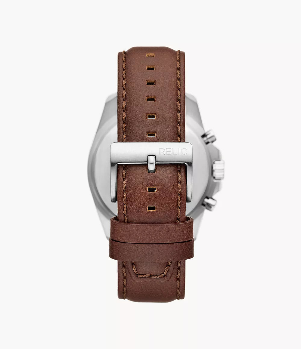 Relic by Fossil Men's Daley Leather Watch ZR15794