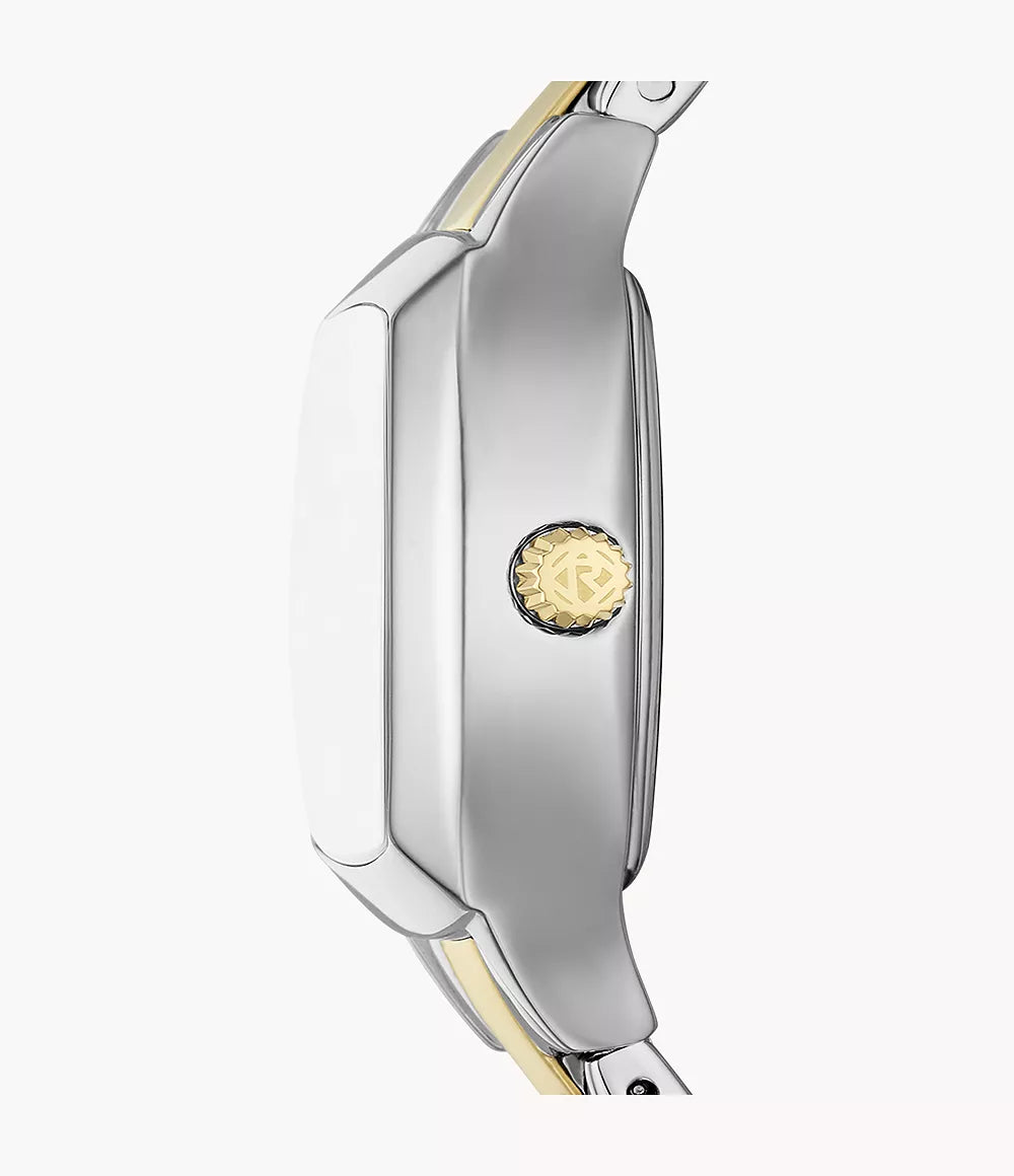 Relic By Fossil Womens Two-Tone Stainless Steel Bracelet Watch ZR34501