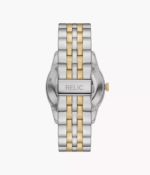 Relic by Fossil Blaine Automatic Two-Tone Metal Watch ZR77330 ZR77330