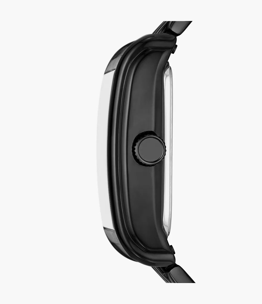 Relic by Fossil Allen Automatic Black Metal Watch ZR77331 ZR77331