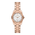 Emporio Armani Women's Three-Hand Date Rose Gold-Tone Stainless Steel  AR11762