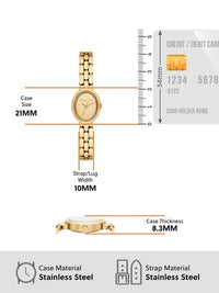 Michael Kors Maude Gold Watch MK4955