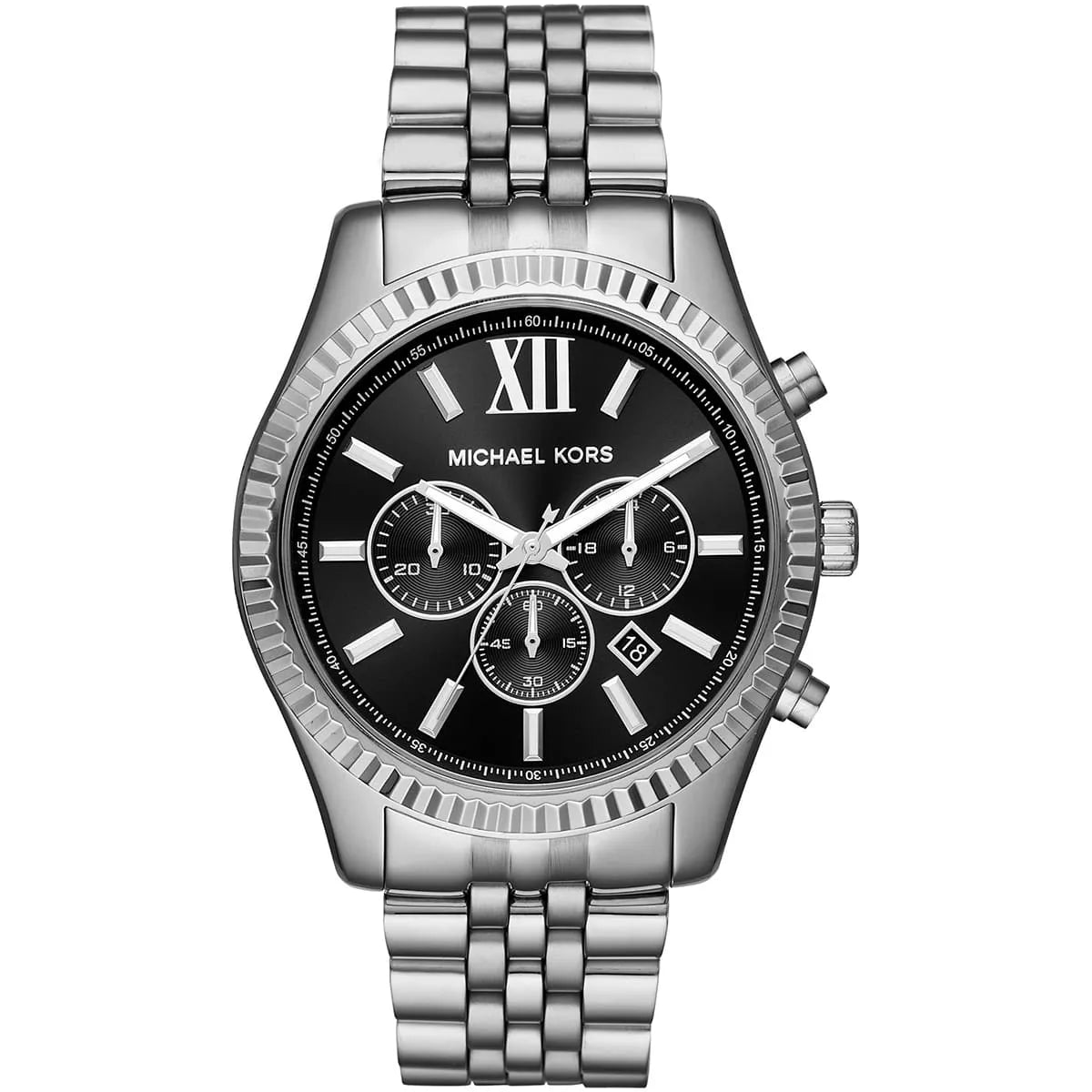 Michael Kors Lexington Chronograph Stainless Steel Watch MK8602